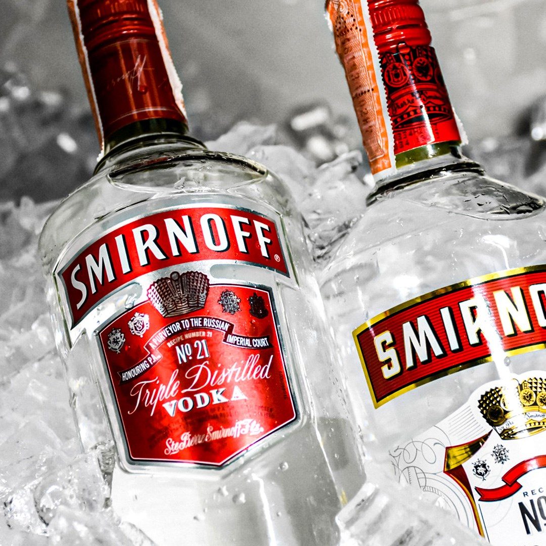 Vodka Smirnoff + Bebida